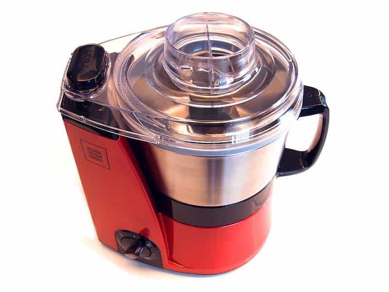 difference between food processor and mixer