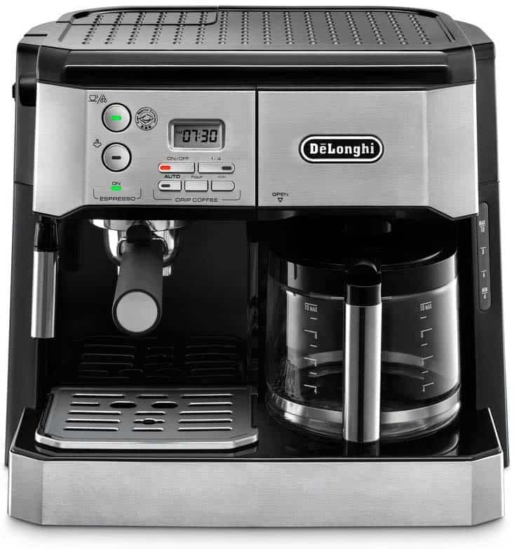 delonghi combination coffee and espresso machine reviews
